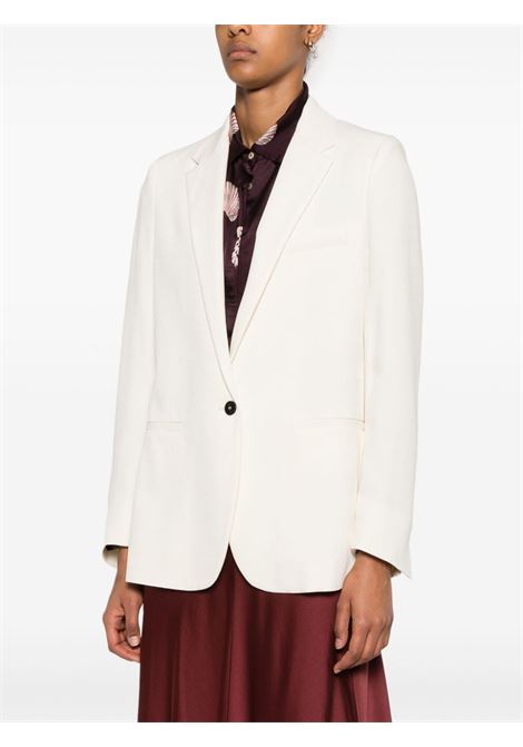 Blazer in crêpe de chine in bianco Forte forte - donna FORTE FORTE | 132410014